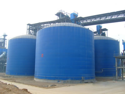 花山水泥钢板库改造